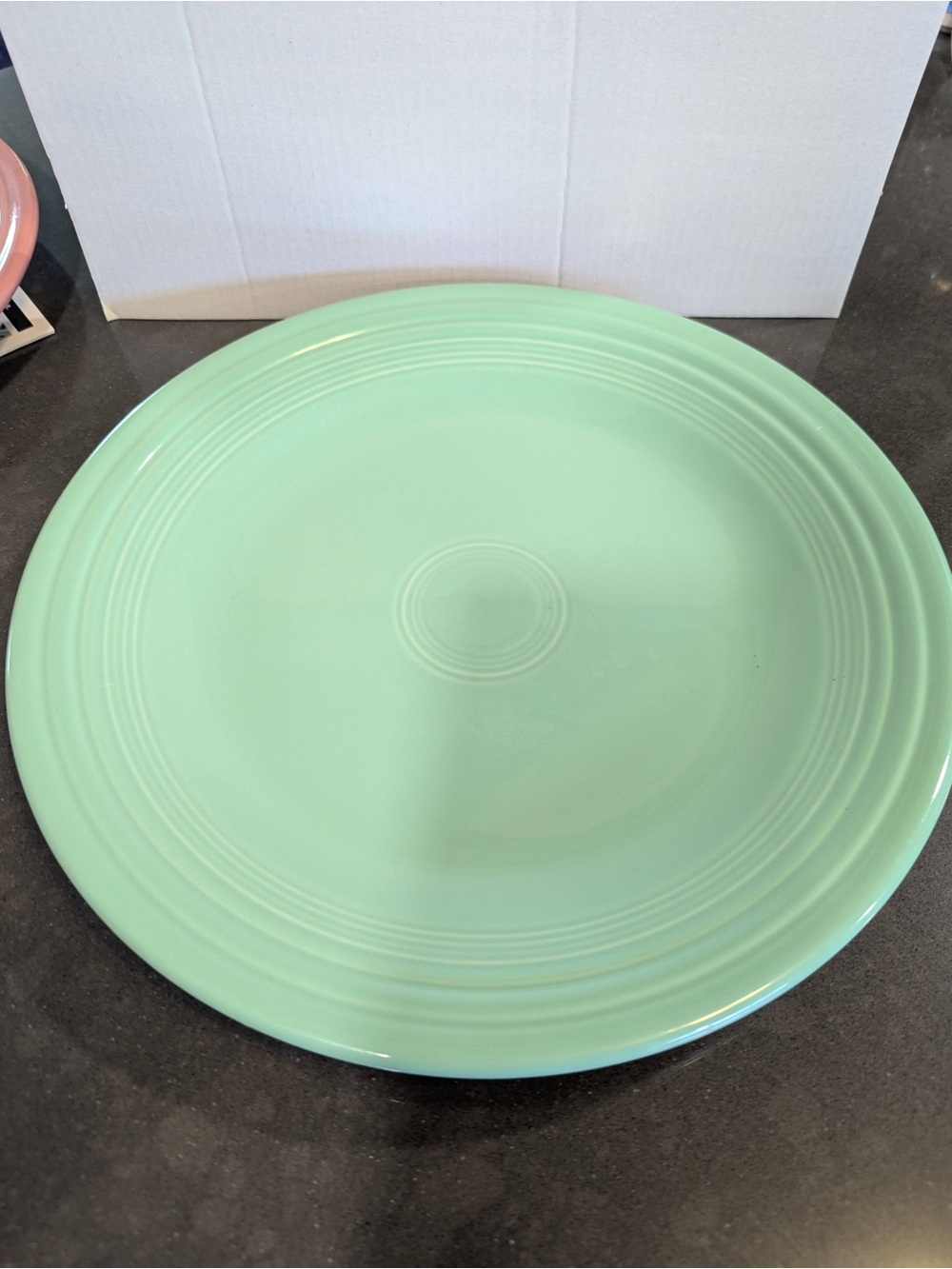Fiesta Fiestaware | Ceramic Dinner Plate | Light Blue / Mint